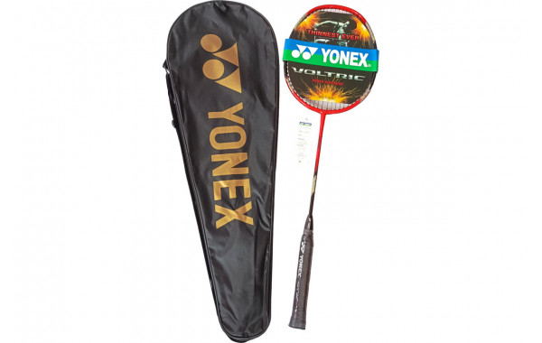 Ракетка для бадминтона в чехле Yonex Replika E43165-6 черно\оранжевый 600_380