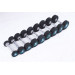 Гантели в уретане 6 кг Live Pro Studio Dumbbells LP8075-06 75_75