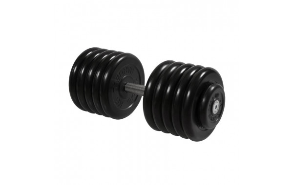 Гантель Профи с вращающейся ручкой, 53,5 кг MB Barbell MB-FdbM-B53,5 600_380