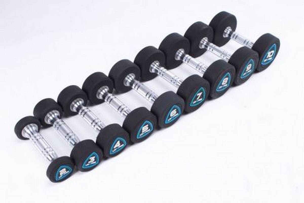 Гантели в уретане 7 кг Live Pro Studio Dumbbells LP8075-07 1200_800