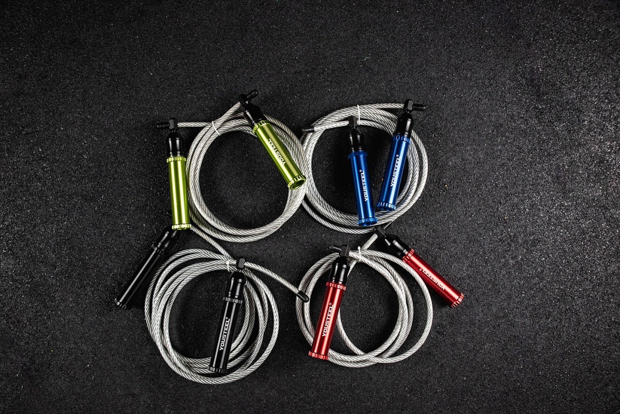 Скакалка YouSteel Heavy jump rope красный 2000_1337