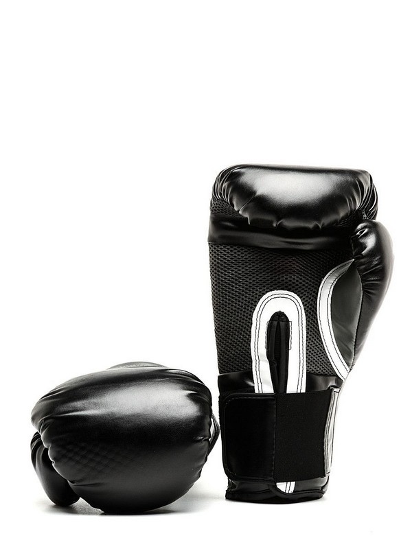 Перчатки тренировочные Everlast Pro Style Elite 12oz 2312E черный 600_800