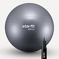 Фитбол d85см Star Fit антивзрыв, 1500 гр, с ручным насосом GB-111 сизый 120_120